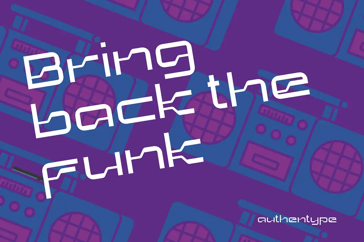Retro Digital Font