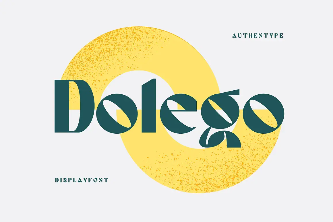 Dolego Bold Retro Display Font