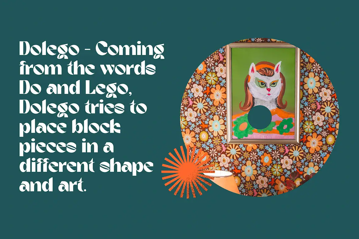 Dolego Bold Retro Display Font
