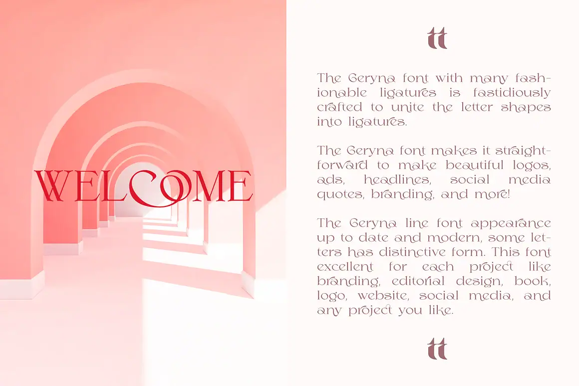 Geryana Modern Serif Font