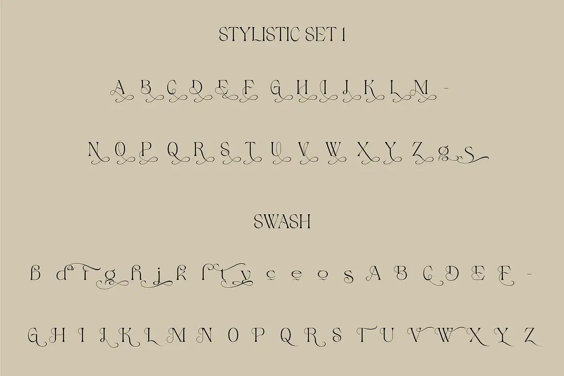 Magero — Elegant Serif Font with Ligatures & Swashes