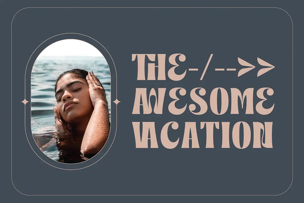 Marige display typeface is a family of 9 weights that make it easy to create visual typography designs ranging from thin to black