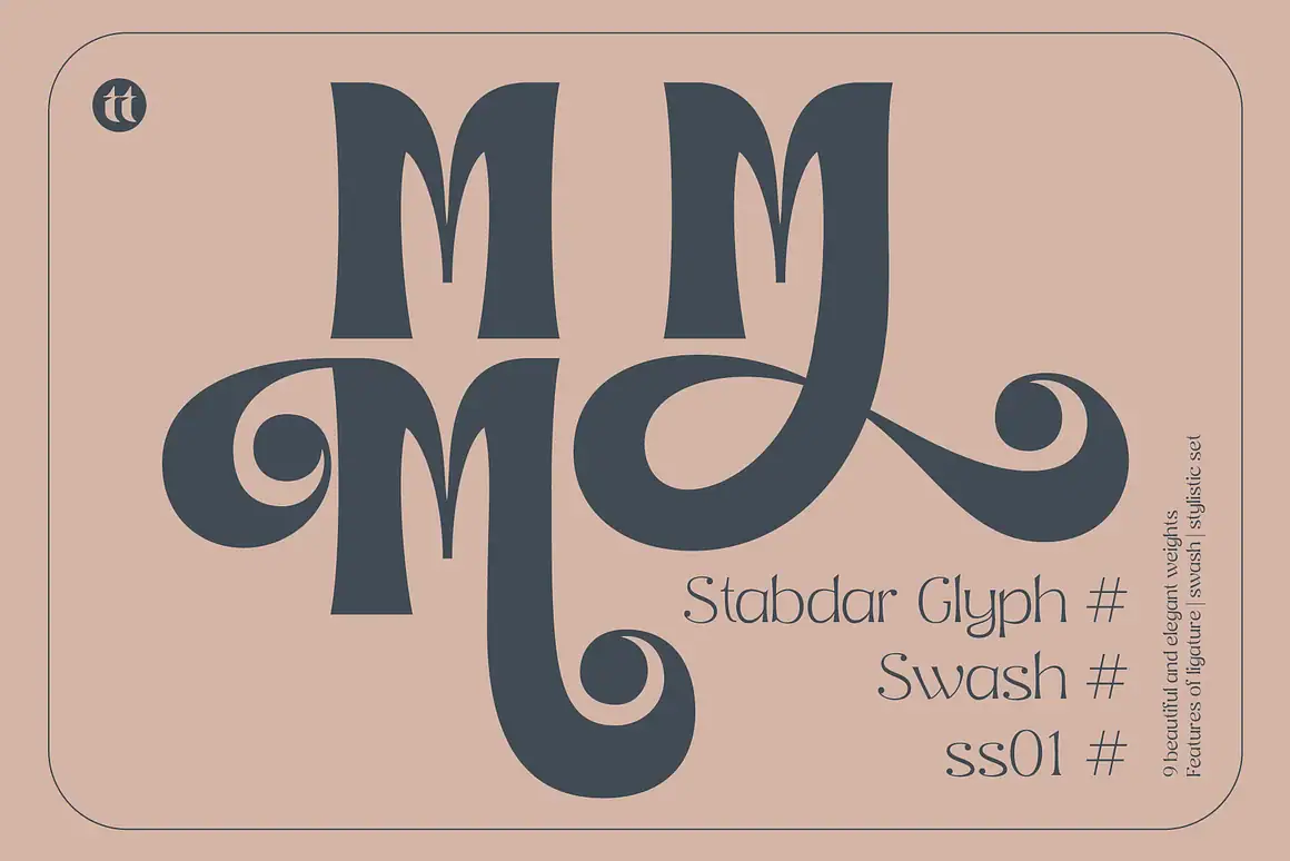 Marige Display Typeface