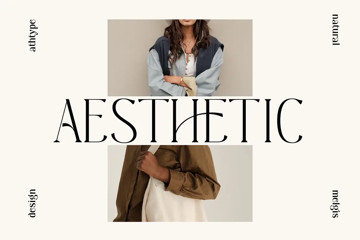 Download Melgis Tp, a premium beauty serif font by AuthenType. Perfect for logos, magazines, and branding.