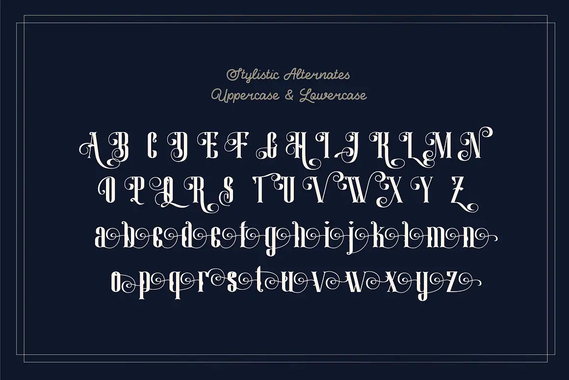 Qustyle – Elegant Blackletter Font
