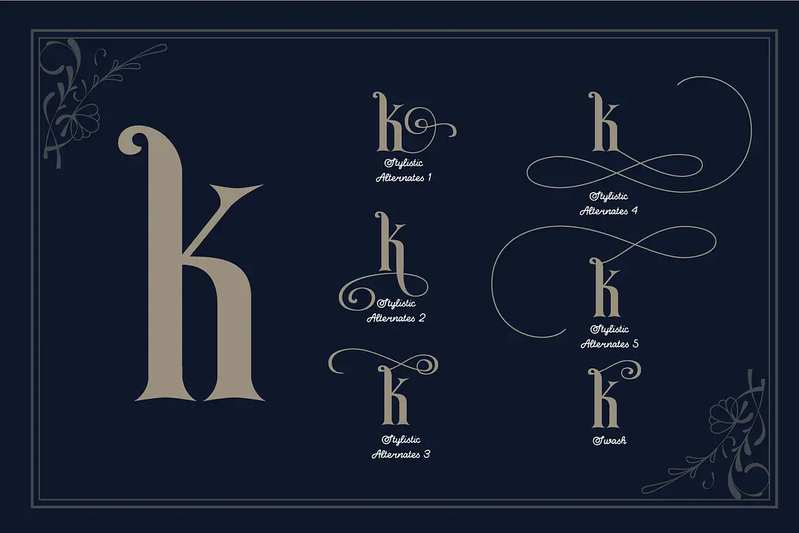 Qustyle – Elegant Blackletter Font