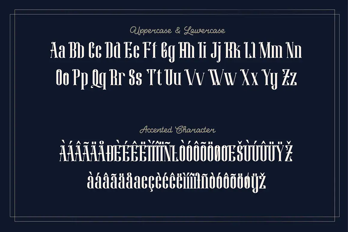 Qustyle – Elegant Blackletter Font