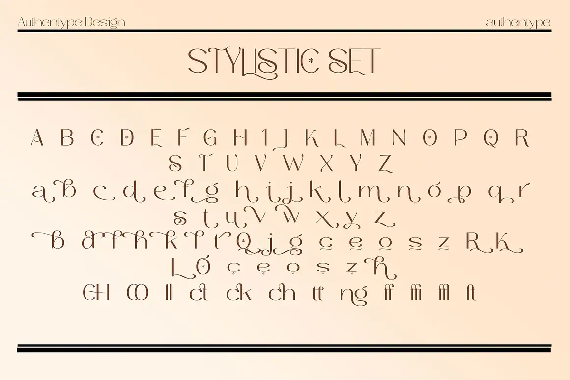 Roses Bolero is an elegant sans serif font