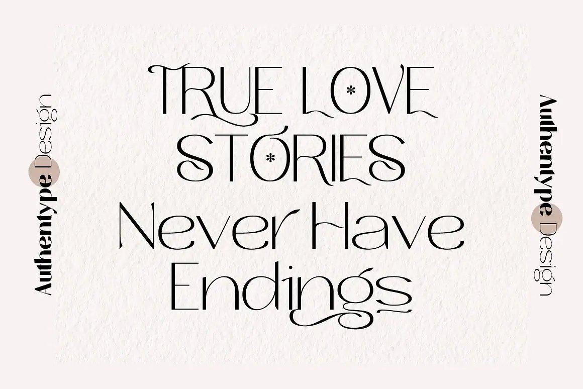 Roses Bolero is an elegant sans serif font