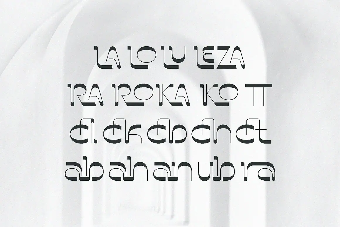 Laroza Classic Display Font is a product that combines classic elegance with a modern touch