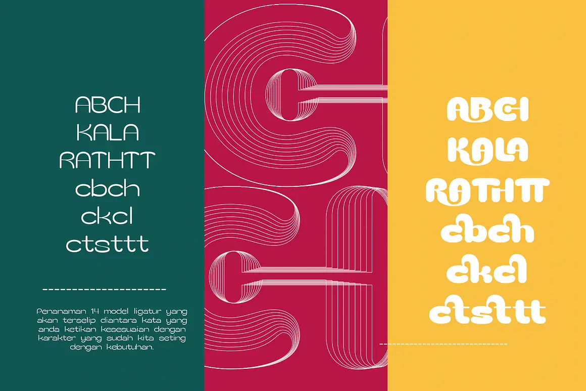 Chola Boba is a friendly font with an innocent and youthful look.