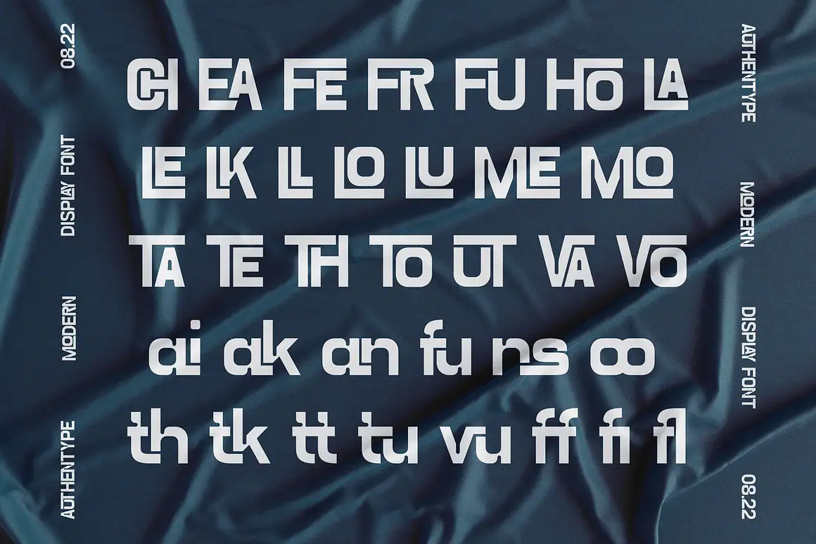 Bomerch Modern Display Font is a modern display font that includes Regular and Italic.