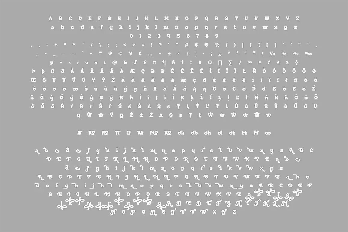 Holybe Bold Display Font is a lively and breezy tropical typeface