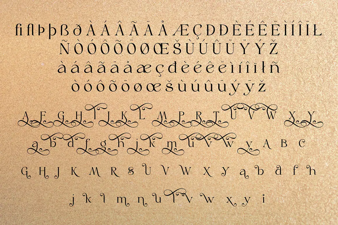 Mongkrain - Elegant Luxury Font