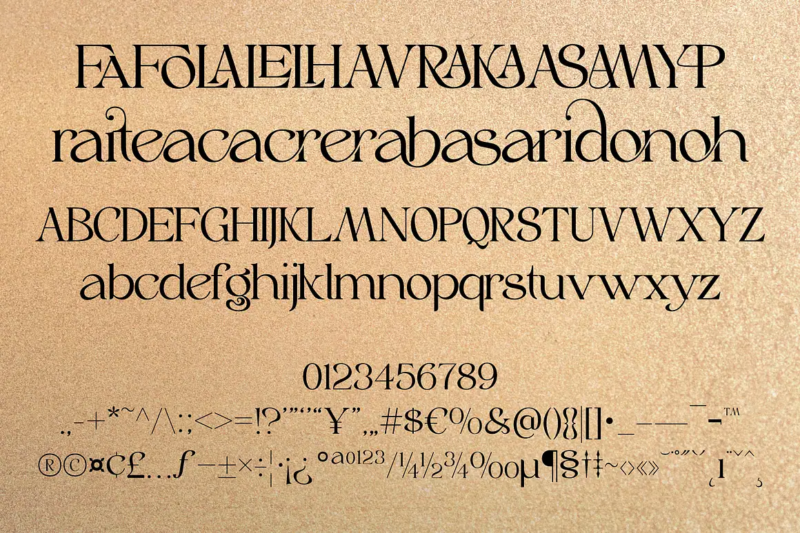 Mongkrain - Elegant Luxury Font