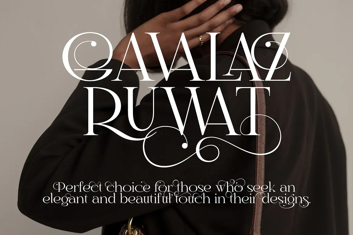 Gavalaz Ruwat Elegant and Beautiful Font Elegant Touch for Your Creations