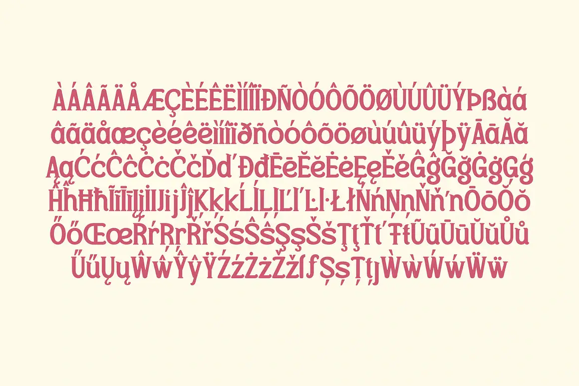 Rouglin Romantic and Classic Type