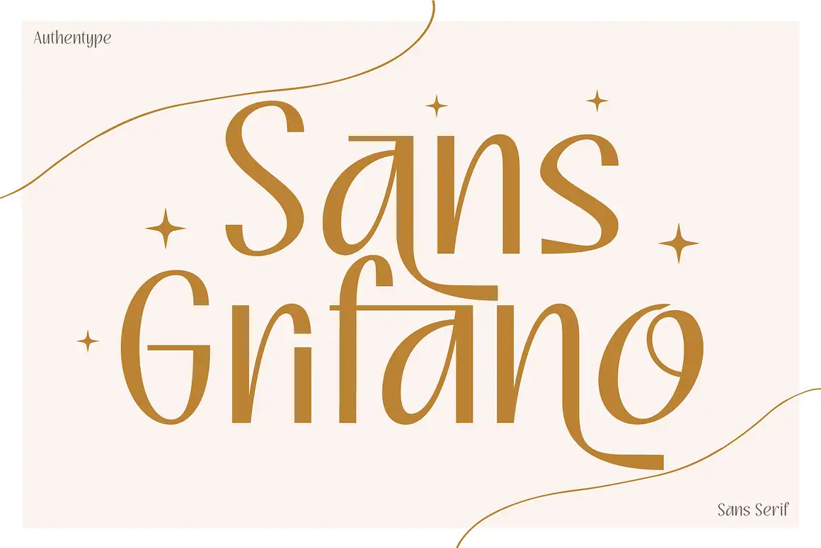 Sans Grifano, a simple yet unique and elegant font designed to bring sophistication and clarity to your projects.