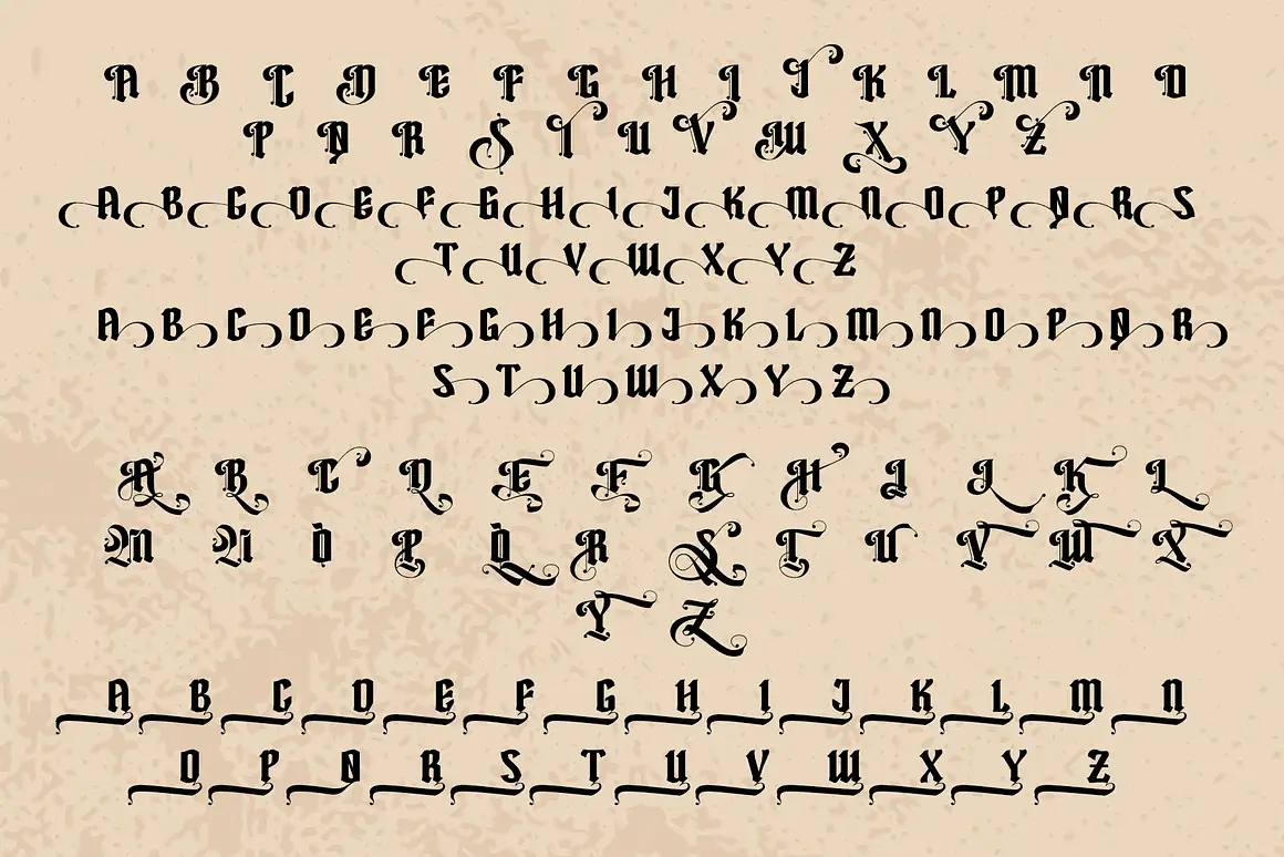 Sigma Boy – elegant blackletter font is a stylish and versatile blackletter font with strong character details and a modern touch.