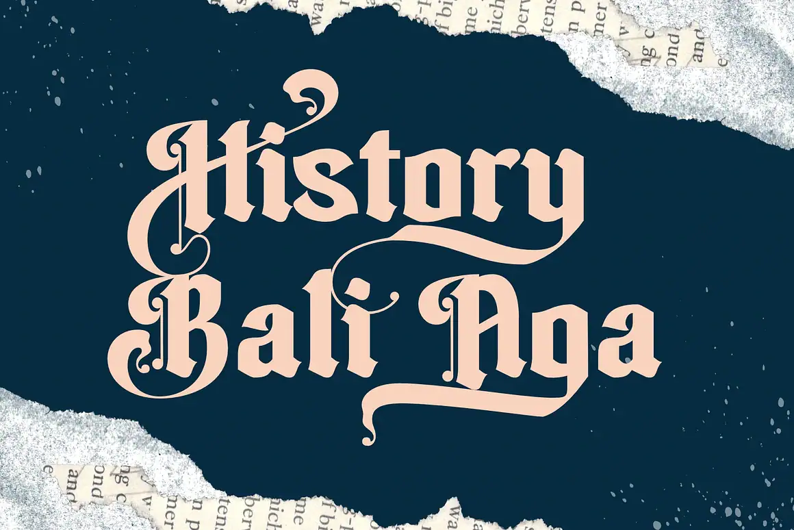 Sigma Boy – elegant blackletter font is a stylish and versatile blackletter font with strong character details and a modern touch.