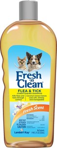 PetAG Fresh 'n Clean Flea & Tick Conditioning Dog & Cat Shampoo