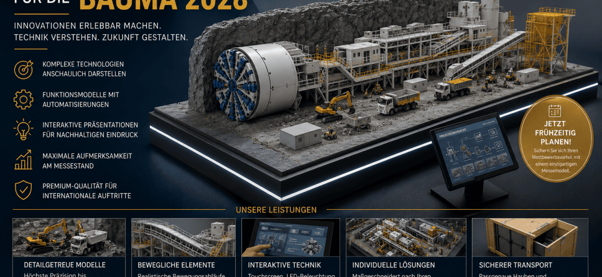 MTC MODELLBAU BAUMA 2028