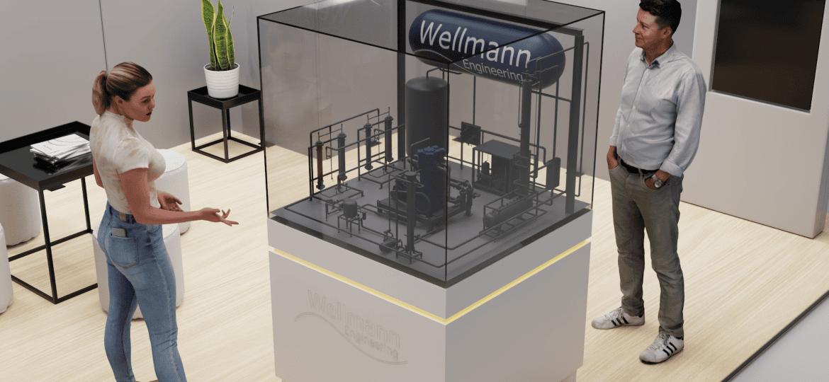 Wellmann Messe Modell