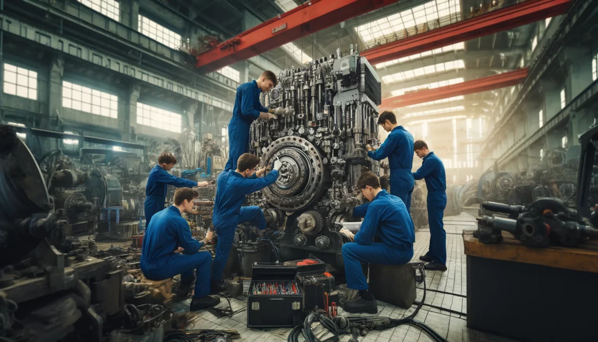 Techniciens en Maintenance Hydraulique chez HydrauHavre