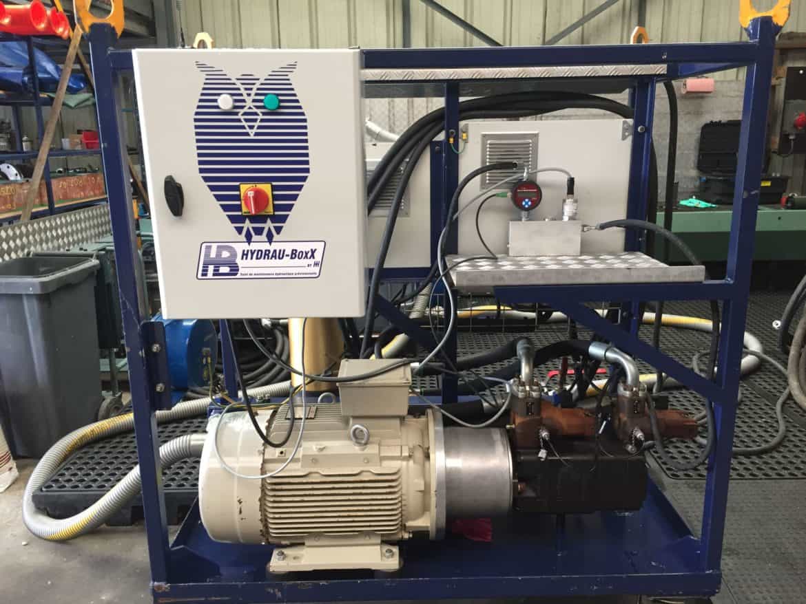 HydrauBoxX Dépollution Maintenance hydraulique