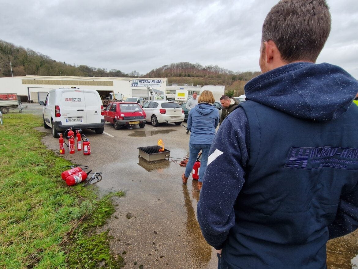 Formation en Santé et Sécurité au Travail chez HydrauHavre