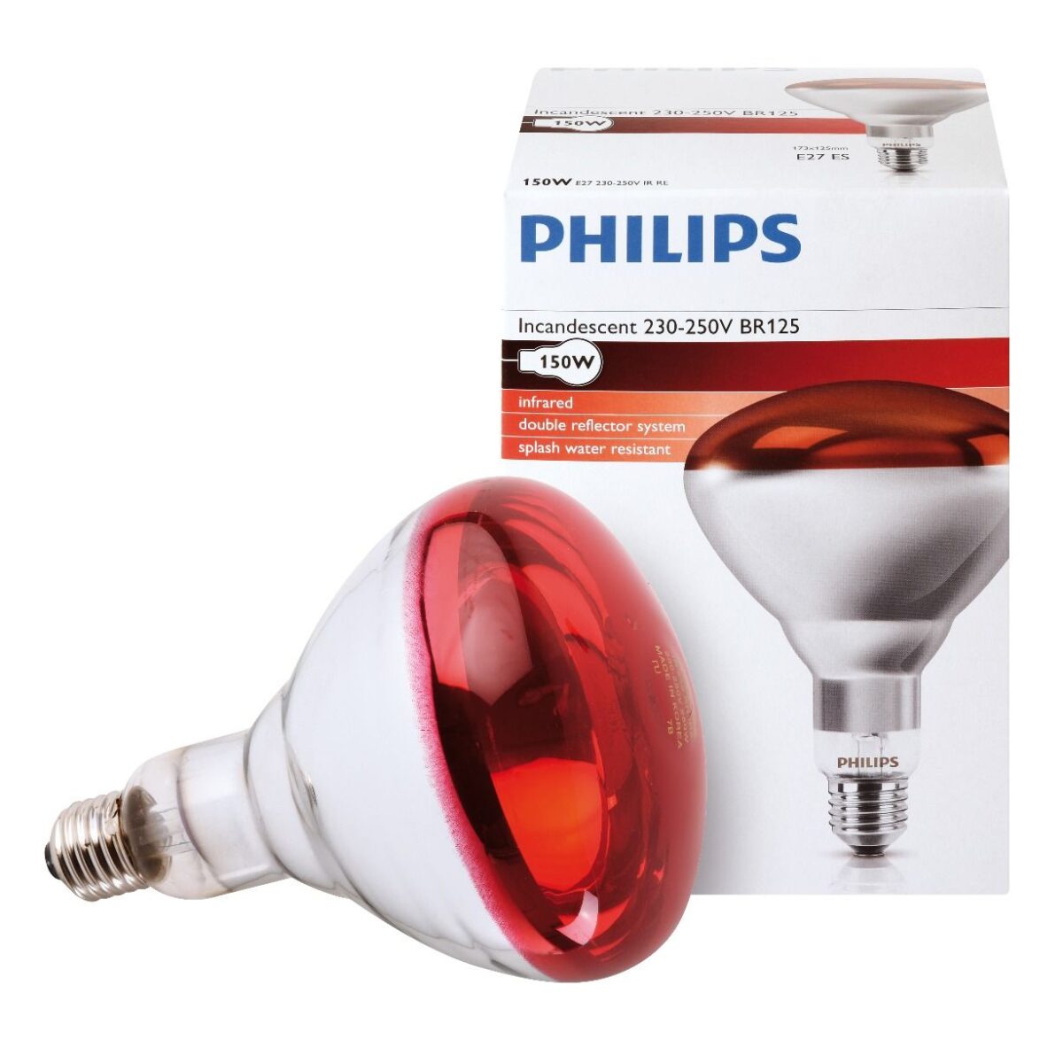 Crvena IR sijalica Philips - Слика 2
