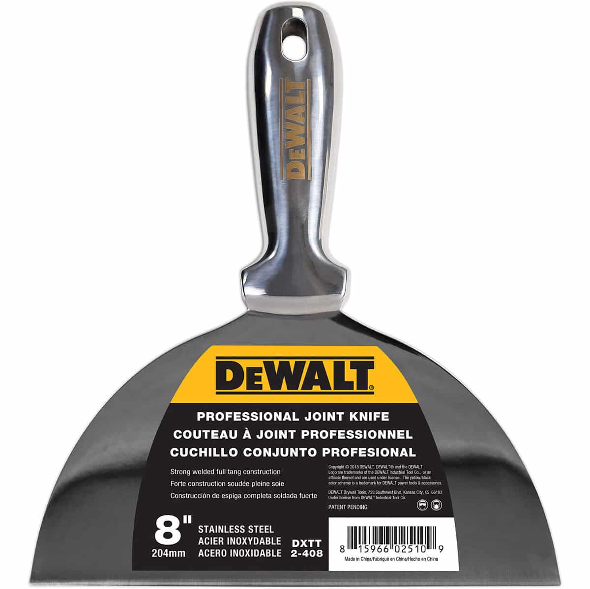 dewalt egybe spakli 8 colos