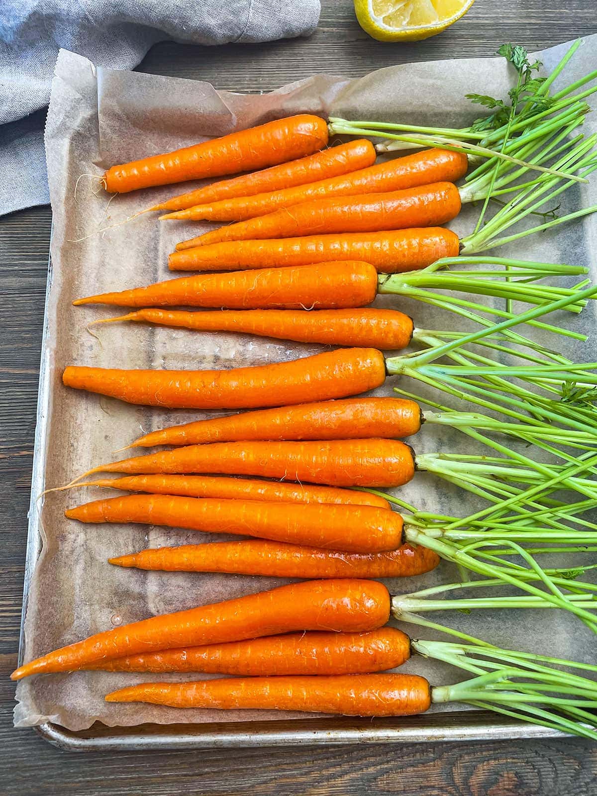 carrots in the air fryer sheet