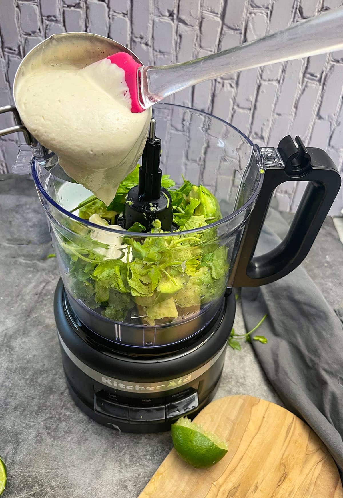 Avocado lime crema ingredients
