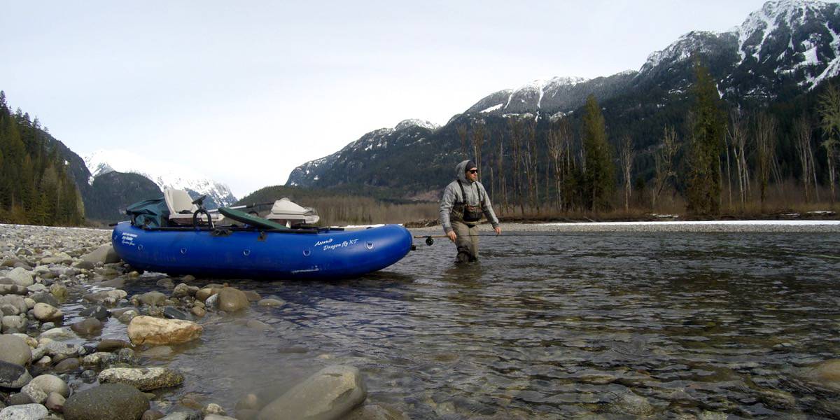 Fishing Squamish River