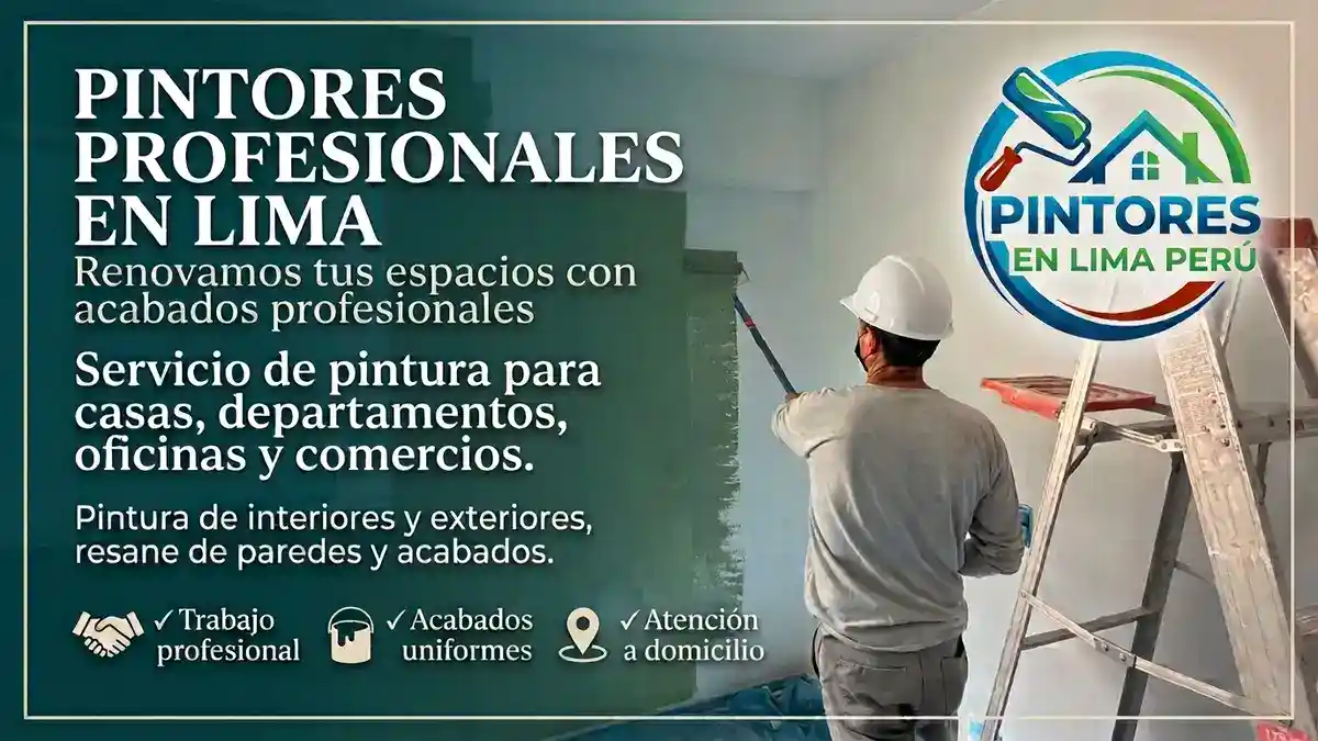 Pintado profesional de oficinas, casas y locales en Lima