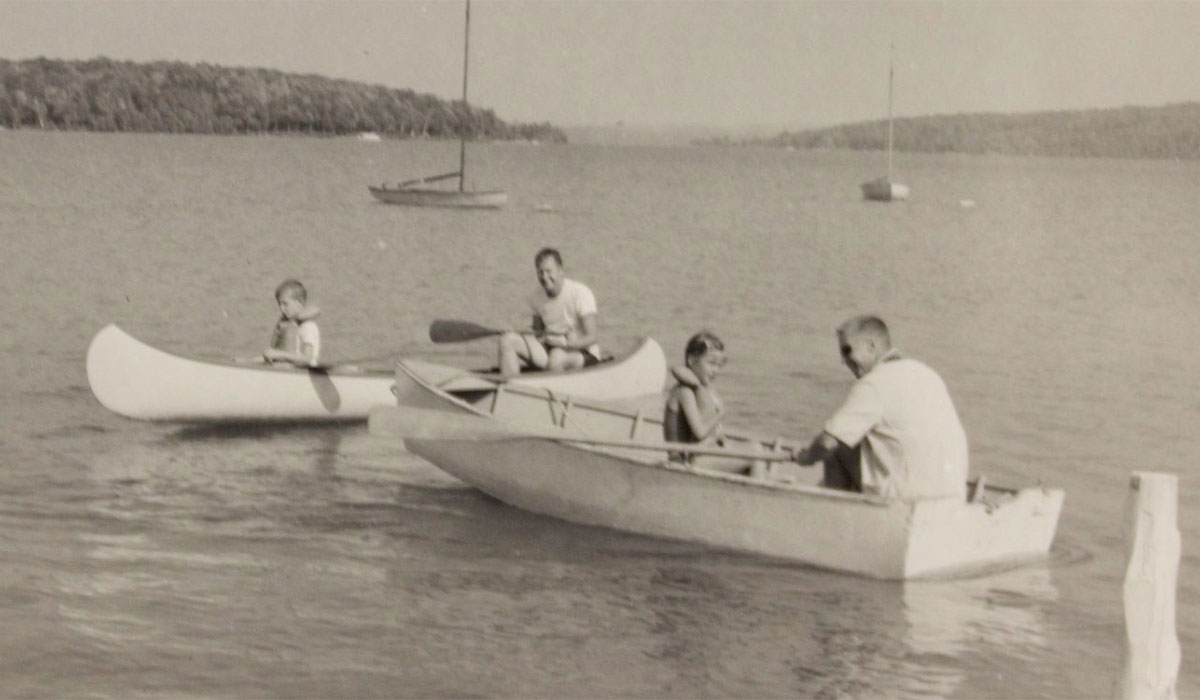 Historic photo of Camp Michigania
