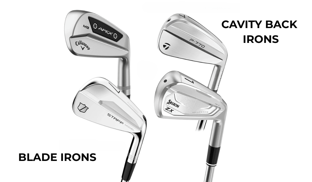 Blade and Cavity Back Irons