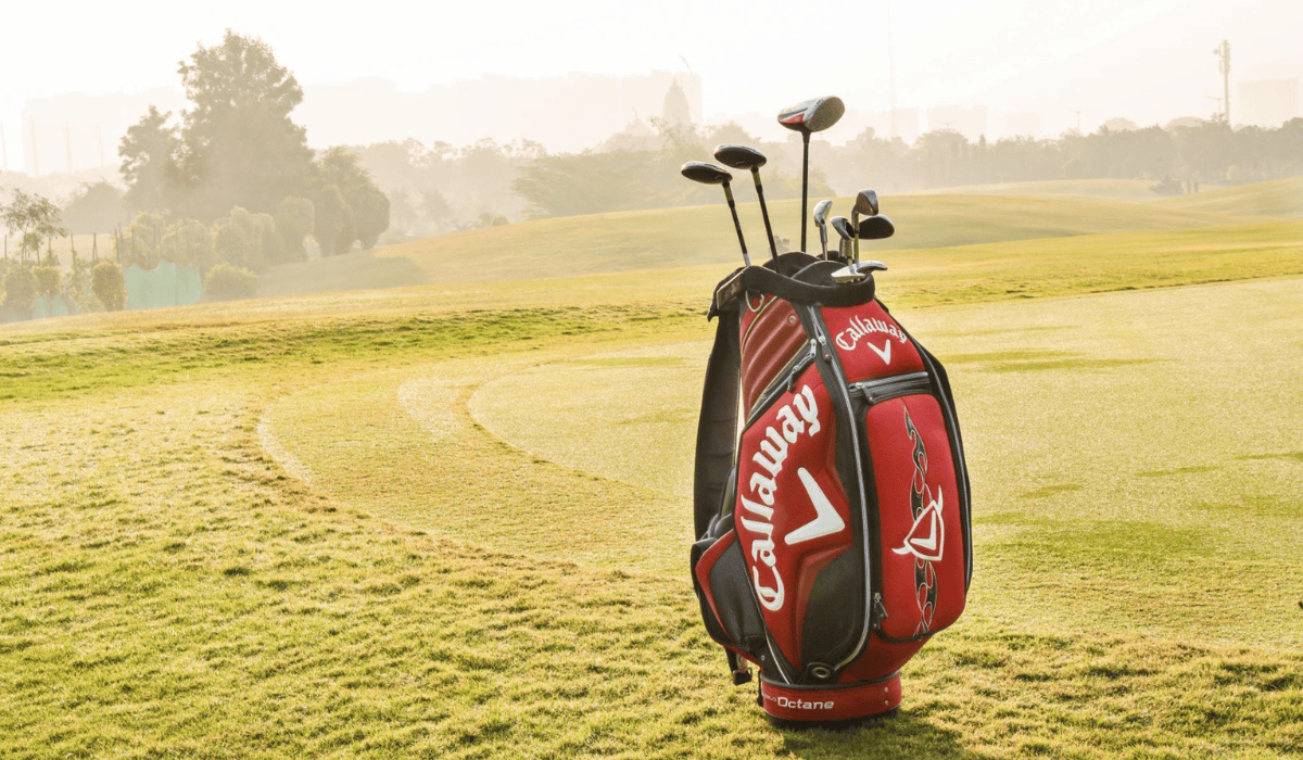 Golf Bag with Clubs