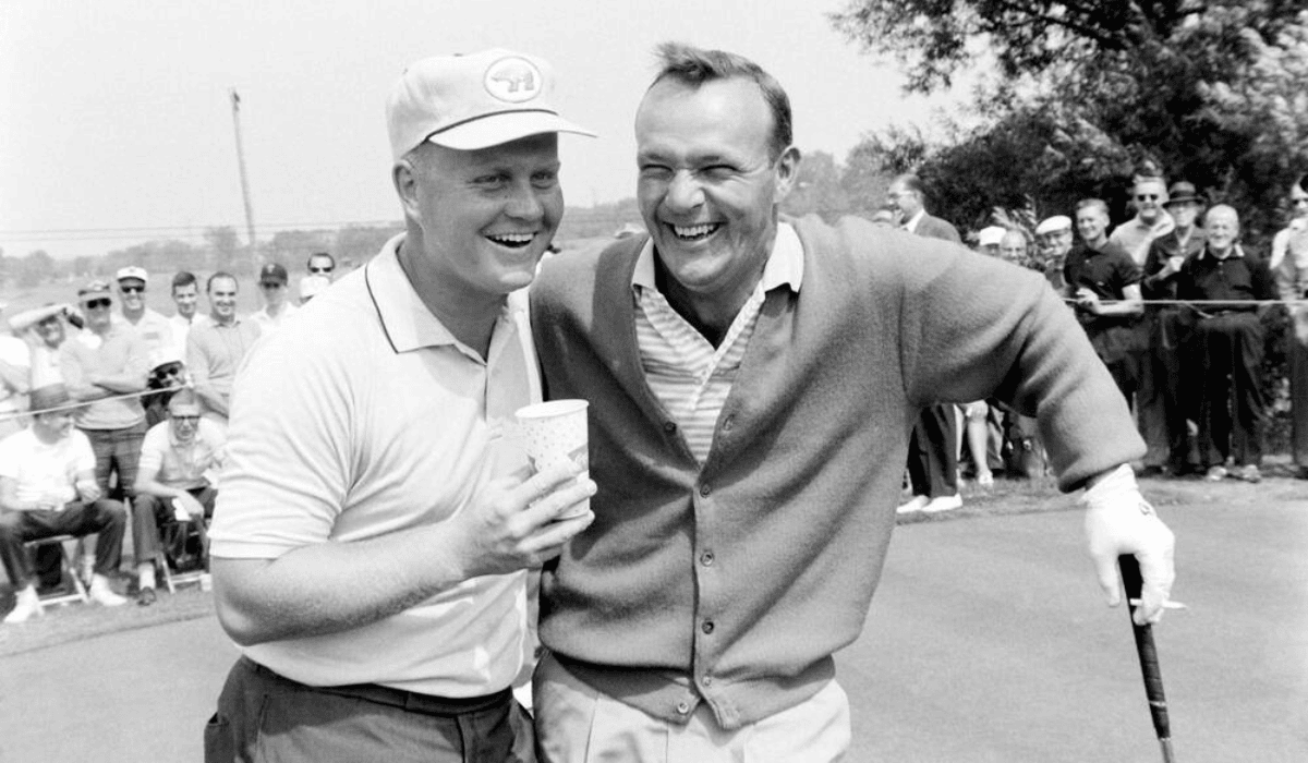 Arnold Palmer and Jack Nicklaus