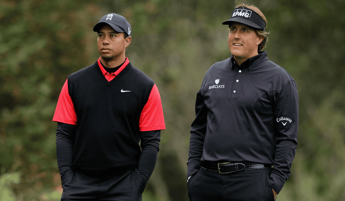 Rivalry between Tiger Woods and Phil Mickelson
