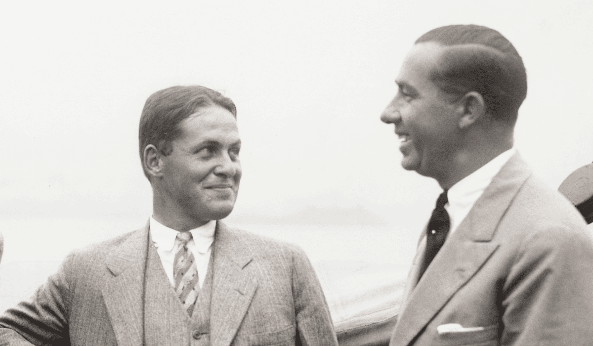 Bobby Jones and Walter Hagen