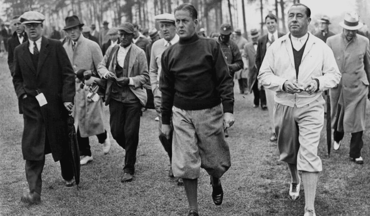 Bobby Jones and Walter Hagen