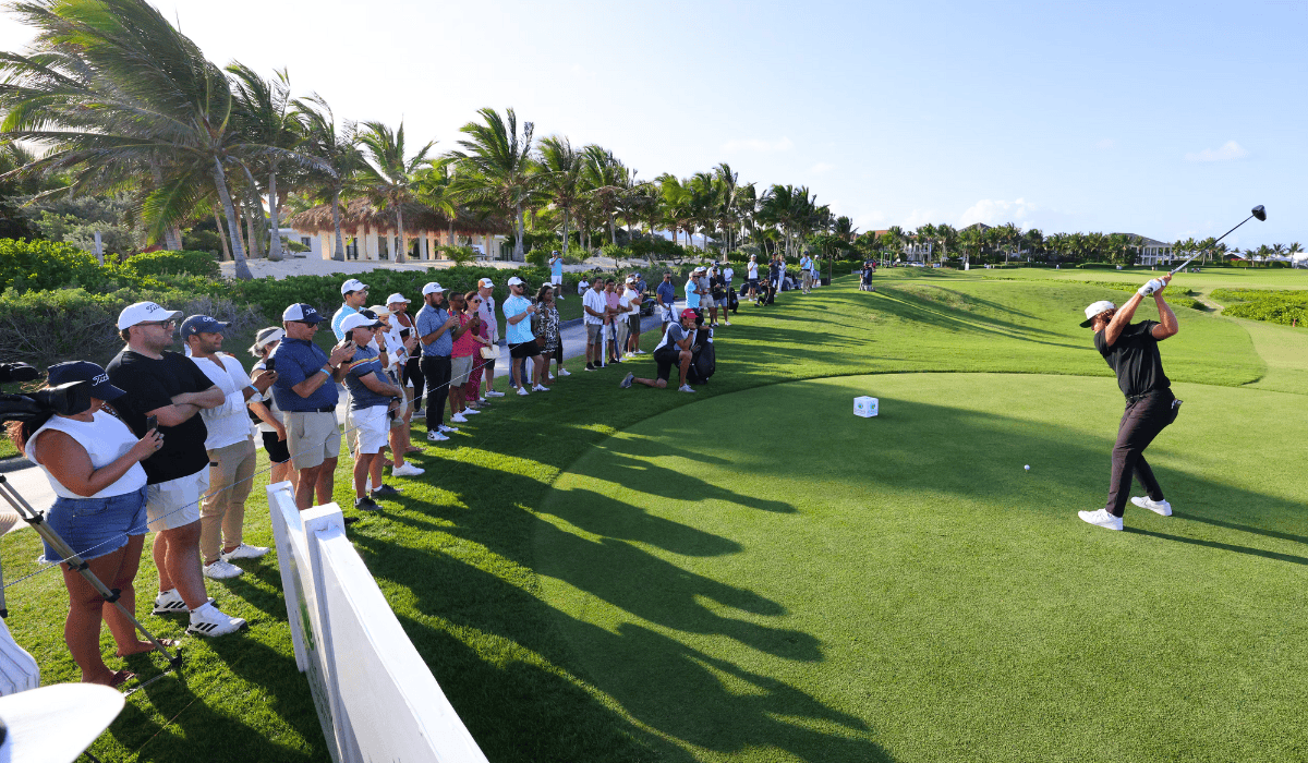 Garrick Higgo at Corales Puntacana Championship