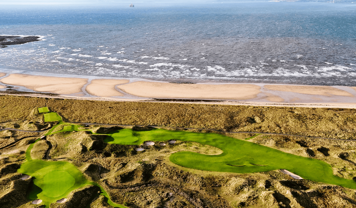 Dumbarnie Links in Scotland