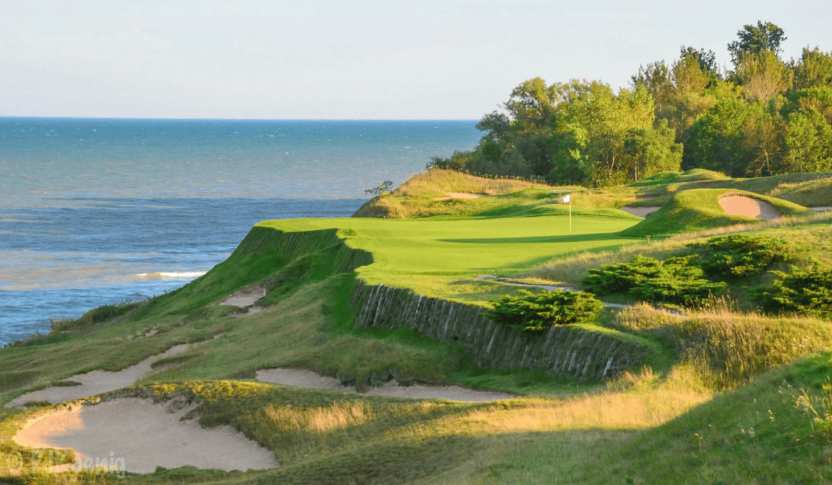Whistling Straits Golf Course in Wisconsin