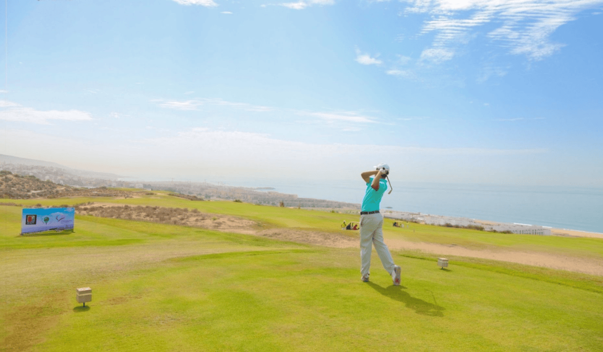 Golfer in Agadir