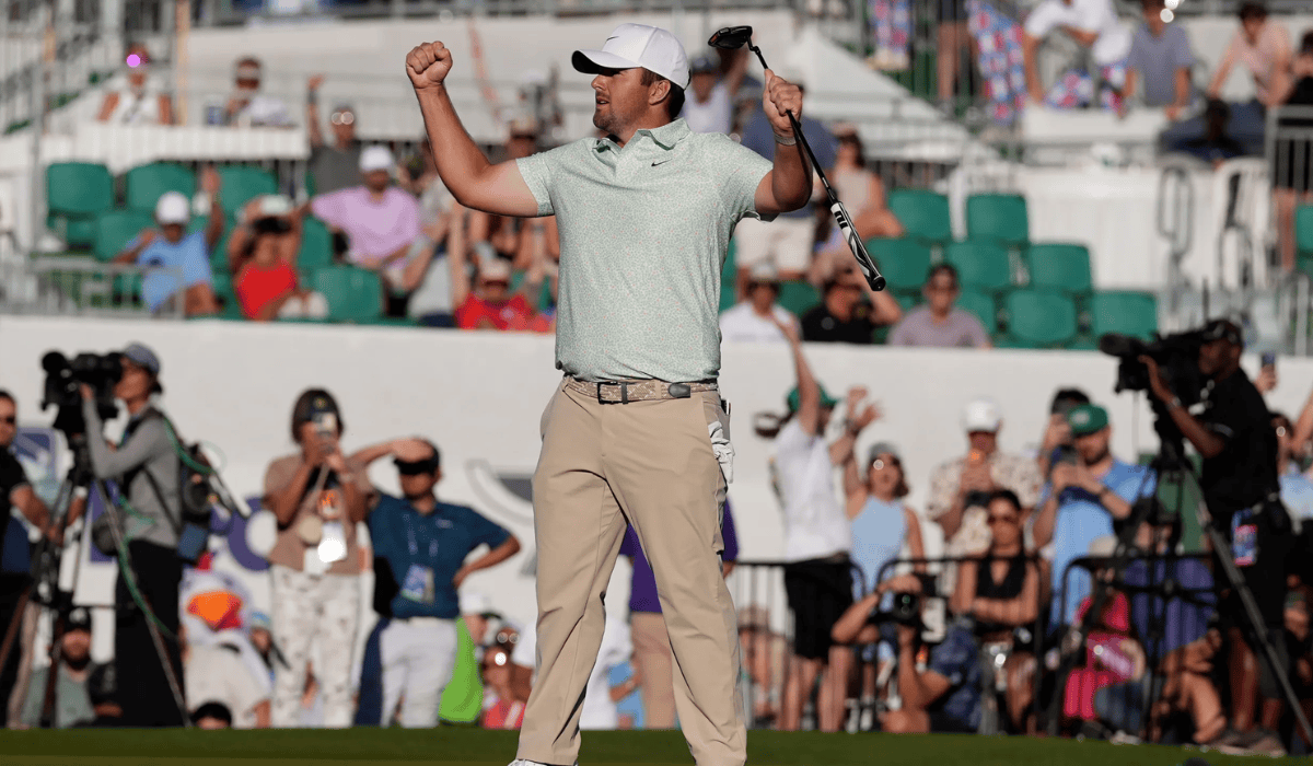 Chris Gotterup at the 2026 Phoenix Open