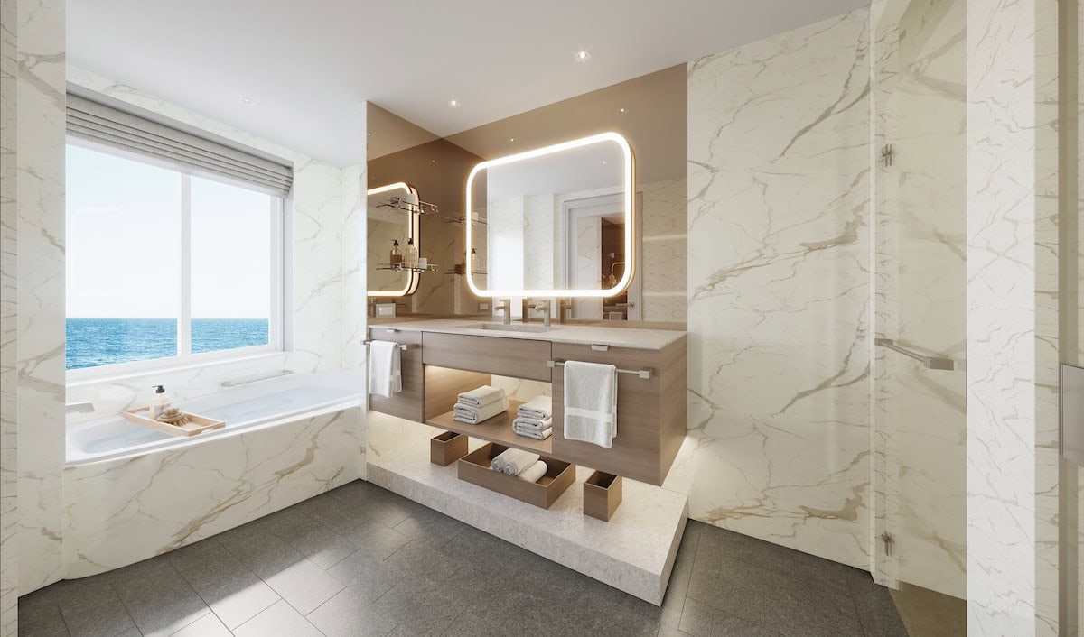 Grand Suite, Bathroom, Silver Nova Renderings