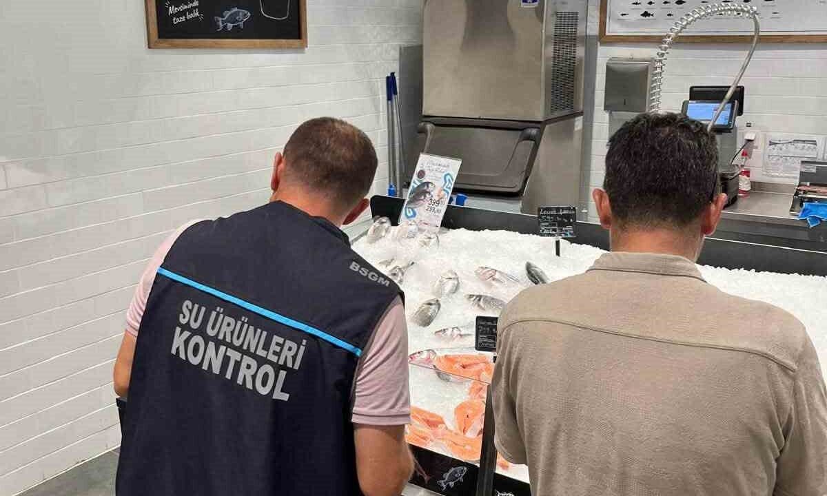 AYDIN'IN DİDİM İLÇESİNDE PERAKENDE SU ÜRÜNLERİ SATIŞI YAPAN İŞLETMELER, İLÇE TARIM EKİPLERİ TARAFINDAN DENETLENİRKEN, İŞLETMELERE İLGİLİ TEBLİĞ KAPSAMINDA BİLGİLENDİRME YAPILDI.